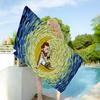Painter Van Gogh Microfiber Blanket Quick Drying Beach Towels Oversized Printing Super Absorbent Pool Towel Blanket