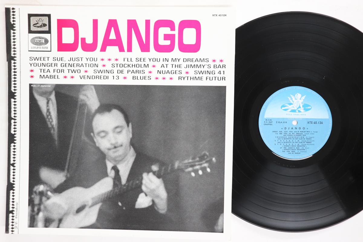 LP Record DJANGO REINHARDT Django HTX40124 LA VOIX DE SON France Jazz Used