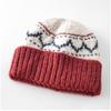 Unisex Retro Jacquardstickad Mössa Varmt Öronskydd Höst Vinter