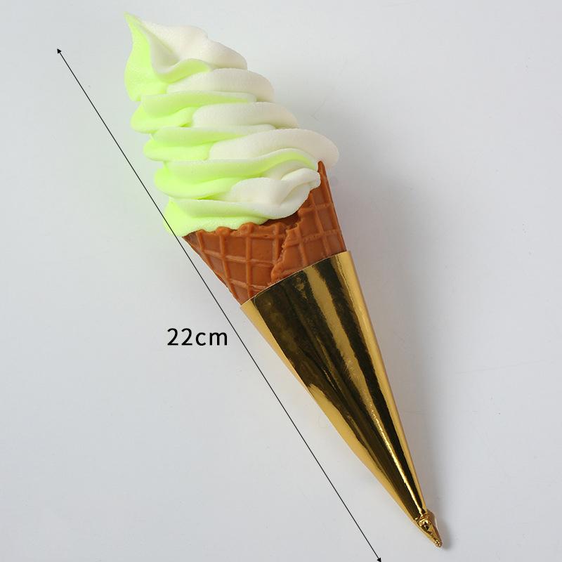 

Имитация Модель Еды Реквизит Реалистичный Искусственный Десерт Имитация Мороженого Вафельный Рожок Шкафчик Декор для Фотографии на Открытом Воздухе