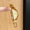 Original Irregular Women's Quartz Watch Golden Ladder Creative Clock Steel Waterproof Bracelet Women's Watch