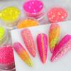 6 Boxes/set Super Shiny Mermaid Nail Glitter Powder Sequin Nail Art Decoration