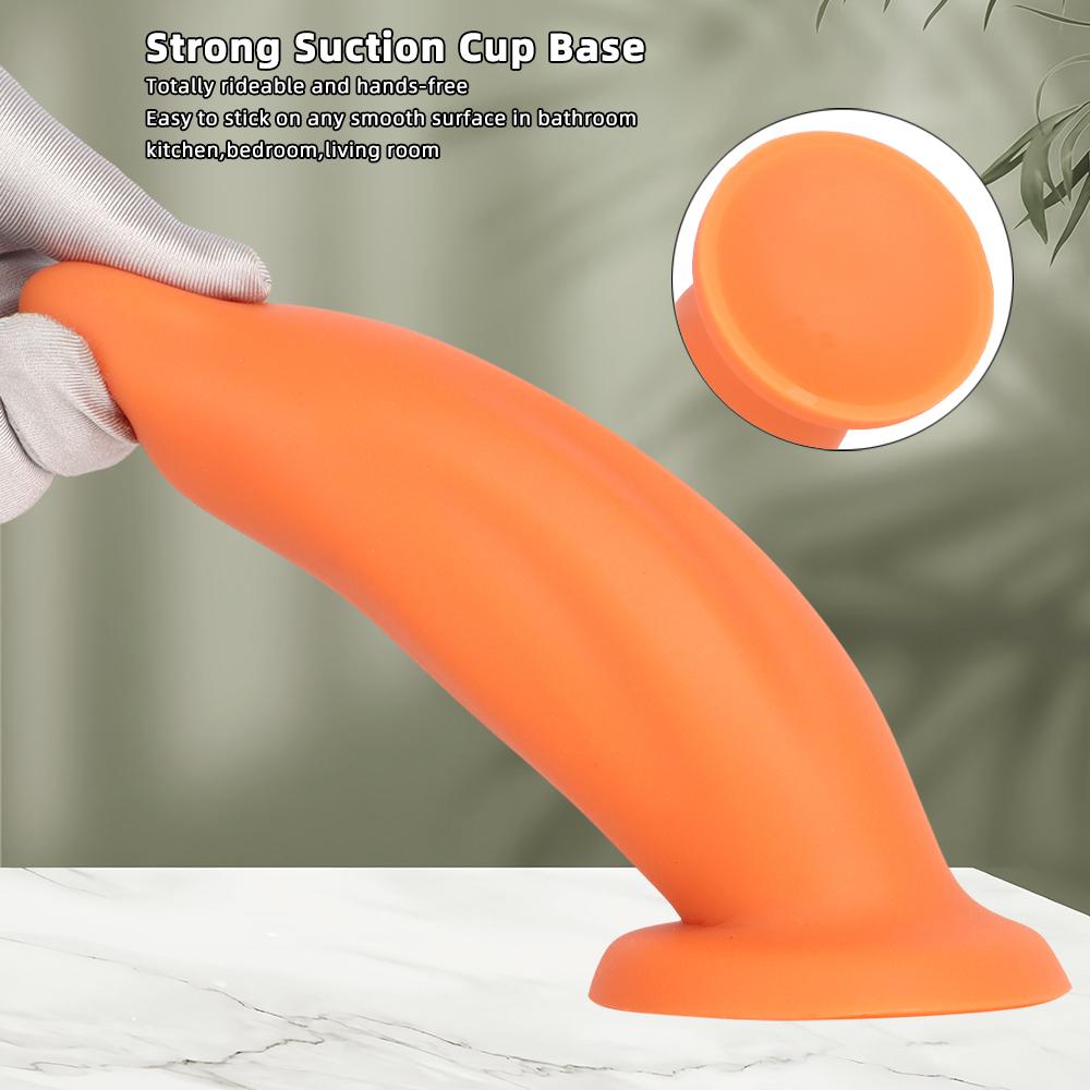 Liquid Silicone Super Large Super Thick Soft Anus Expansion Trainer Special-shaped Anal Plug Big Penis SM Gay Adult Sex Products