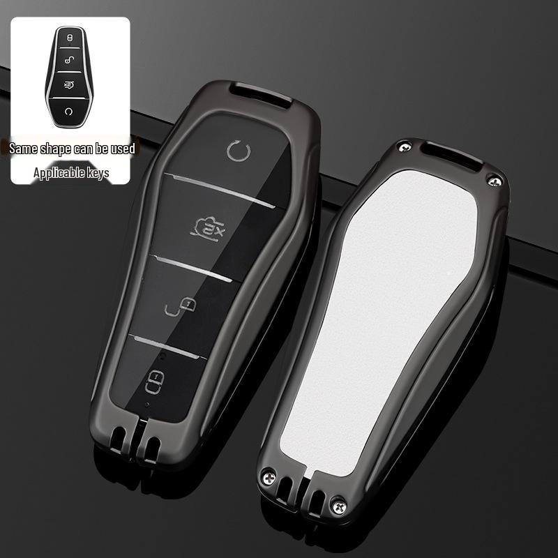 BYD Key Case: Compatible with Song QinPLUS/dmi, Dolphin E2, Tang Han EV, E3, Destroyer 05 - Full Coverage Shell