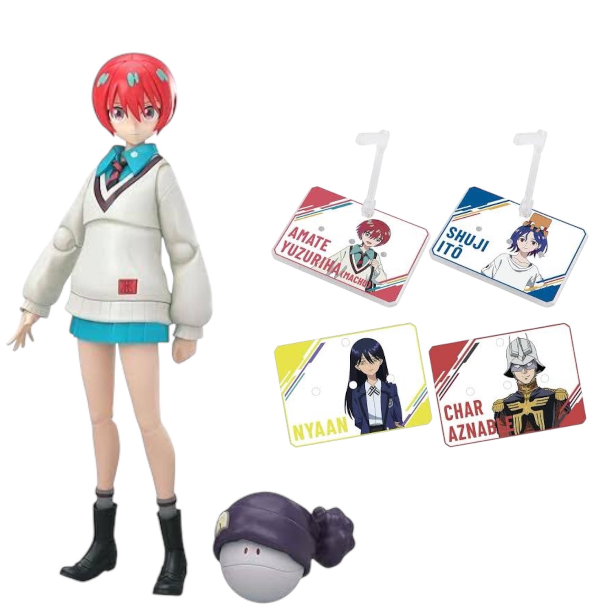 

Standard GQuuuuuuX Siegaxe Amate Yuzuriha Mobile Suit GQuuuuuuX Action Base 7 Sticker Set Plastic Model Display Stand [Set] Figure-rise (Machu) +