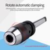 1pc 113mm 1 2  Steel Selftightening Keyless Lathe Drill Chuck and MT2B16 Arbor