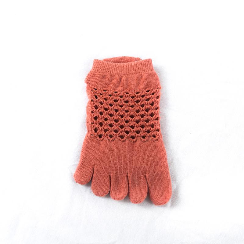 Breathable Mesh Five-Finger Yoga Pilates Socks for All Seasons