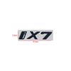3D Letters Emblem Badge Car Rear Trunk Logo Sticker for BMW iX I3 I4 I7 iX3 iX4 iX7 Glossy Black Accessories