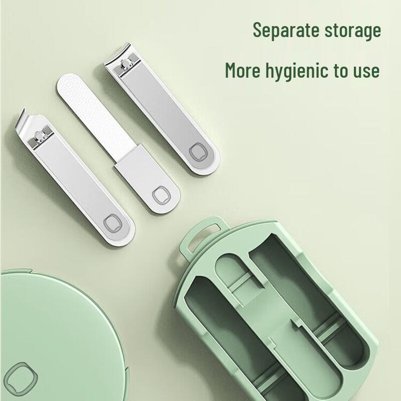 Qisu Portable Oblique Nail Clipper Set