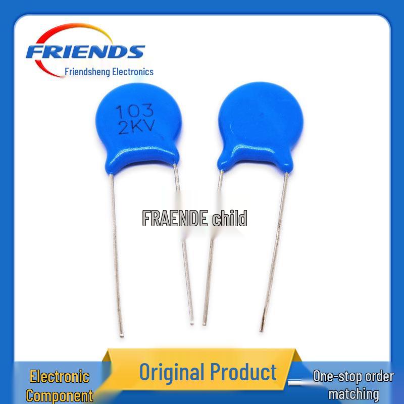 High Voltage Ceramic Capacitor 1KV/2KV, 102/103, 100NF, 3.5MM