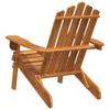 Vidaxl Solid Acacia Wood Adirondack Garden Chair