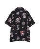 Schott x PJ x Pineapple Juice RAYON SHIRT ALOHALAND Men's XL 010 Black 782-5123016