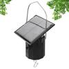 Windspiel Solarmotor mit Haken Solarbetriebenes Windspiel Ornament Rotierende Außendekoration Windspiel Solarmotor