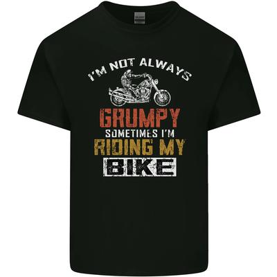 Ich bin nicht immer mürrisch Biker Motorrad Unisex T-shirt