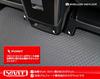 YMT 30 Series Alphard Gasoline Vehicle Package Rubber Second Rug Mat Medium Floor Mats S-C -