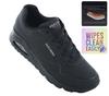 Skechers Uno - Stand on Air - Damskie trampki Buty Czarne 73690-BBK ORIGINAL
