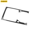 Für Land Rover Defender 90 110 130 2020-2024 Auto Kohlefaser Mittelkonsole Getränkehalter Panel Rahmen Abdeckung Verkleidung