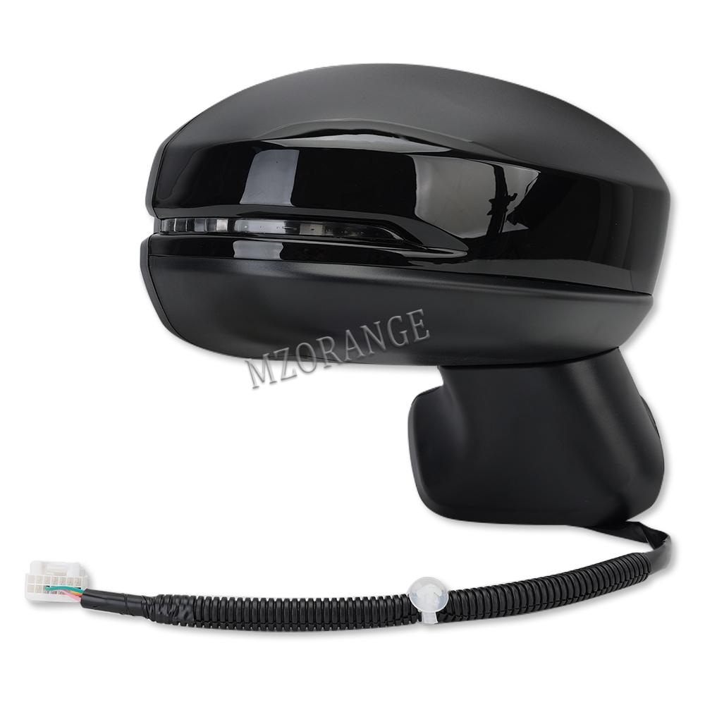 

5-контактное боковое зеркало для HONDA FIT JAZZ 2015-2019 MK4 GF GK, лампа на крыло двери автомобиля, ручная складная линза зеркала заднего вида в сборе