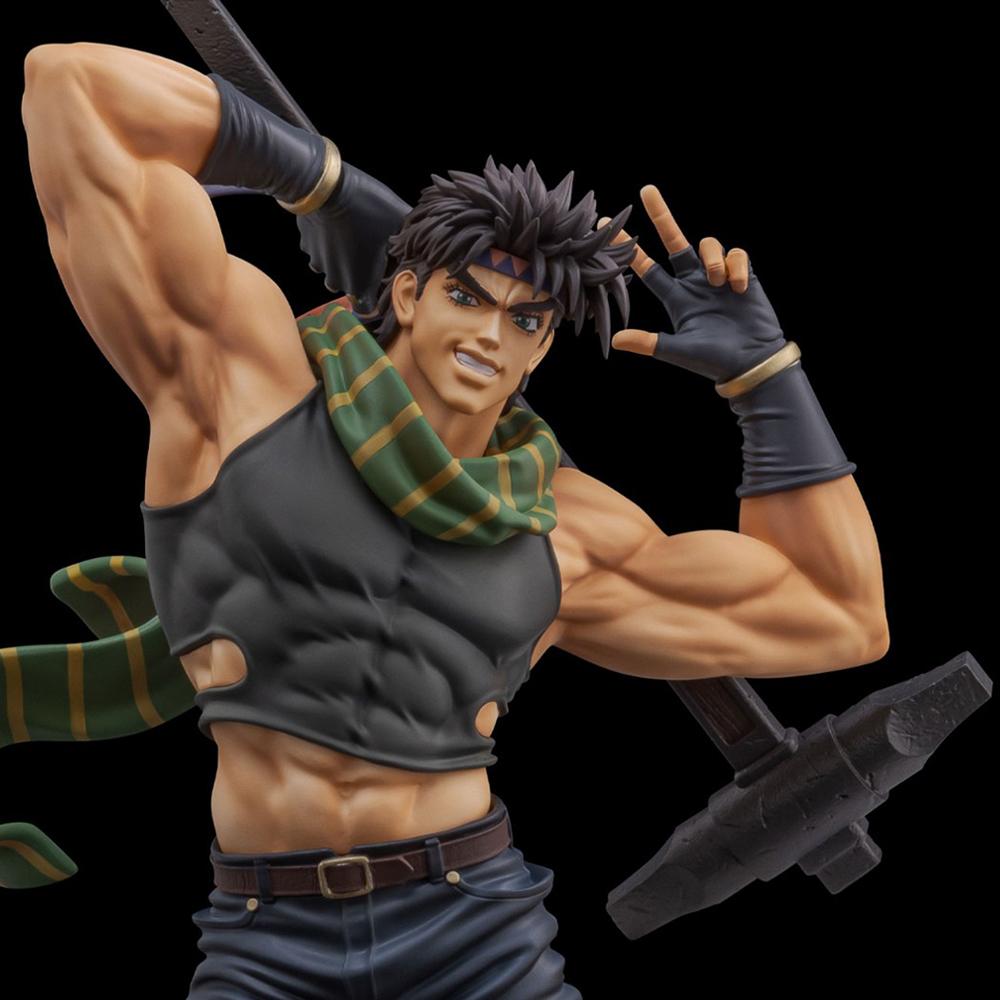 JoJos Anime-Figur Joseph Joestar Actionfigur Spielzeug Joseph Joestar Figur Abnehmbares Modell Sammlerpuppe Jungen Weihnachtsgeschenk