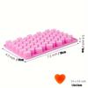 Mini Heart Shape Food-grade Silicone Molds Cute Silicone 55 Grids Heart for Party Wedding Jelly Baking Decorating Tools