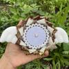 Flower Brooch Holder Itabag Decor Wings Colorful Badges Pins Tray  School Backpack