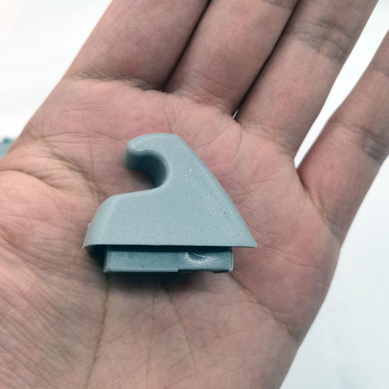 2 Clip Parasole Per GM Chevrolet Opel - Ricambio 95994975 Per Cruze, Sonic, Spark - Grigio - Foto 6