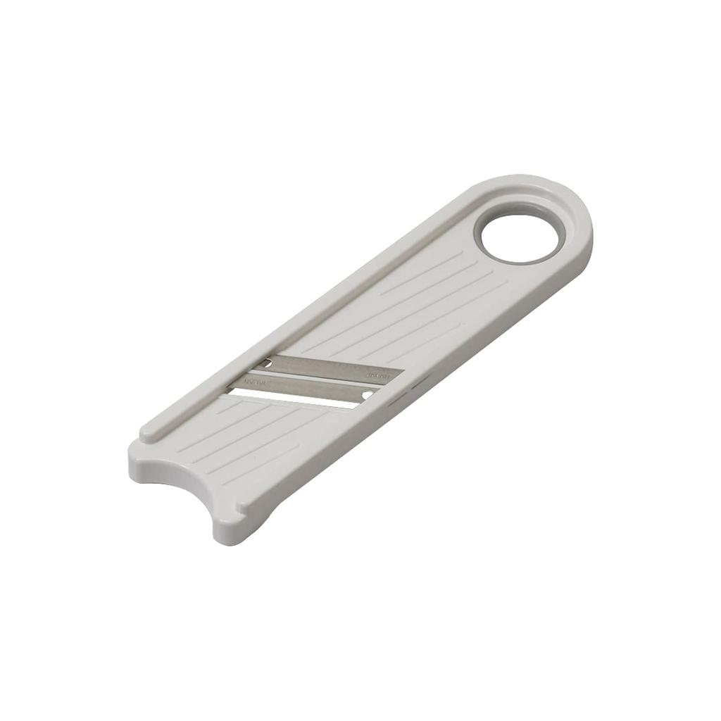 PEARL METAL Slicer Green Onion Cucumber Condiment Small Slice Made In Japan White Simple Use CC-1595
