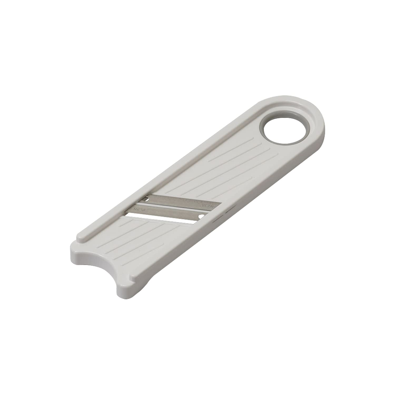 

Нож для резки металла PEARL для зеленого лука, огурцов, приправ, небольшой ломтик, сделано в Японии, белый, простое использование CC-1595 белый