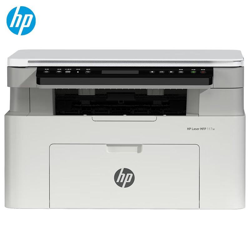 

HP 117w Wireless Black & White Multifunction Laser Printer CN plug (adapter included)