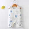 Zomer Romper Baby Koreaanse Stijl - Mouwloos Cartoon Katoenen Bodysuit