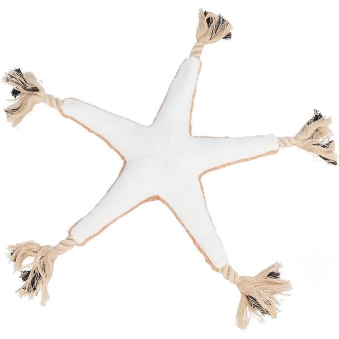Jouet pour chien - Trixie - Be Nordic Jane - Étoile de mer - Peluche et corde - Lot de 2