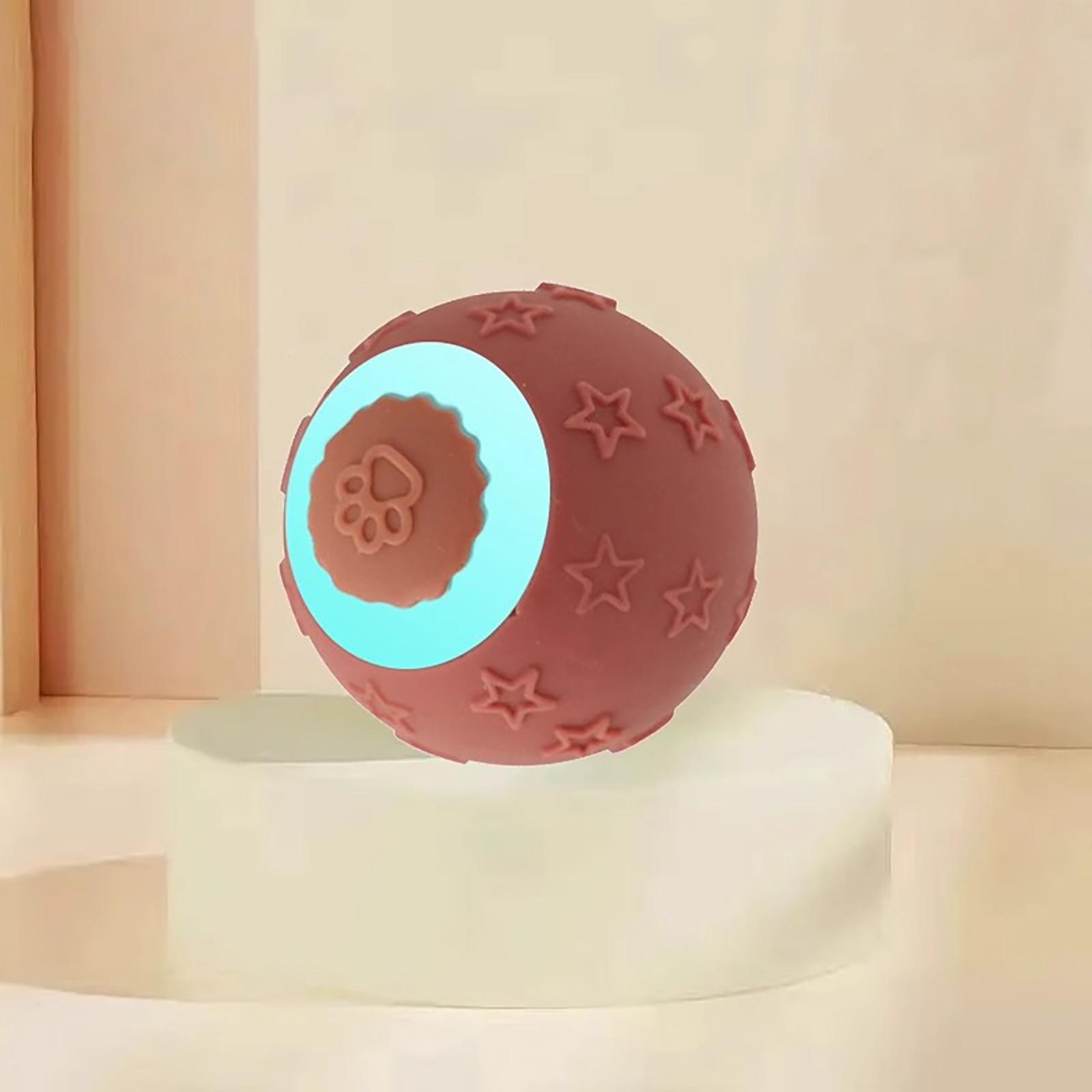 Cat Toy Puzzle Puzzle Puzzle Puzzle Puzzle Puzzle Puzzle Puzzle Smart Electric Puzzle Pet Automatic Rolling Cat Supplies 4.2x4.2cm