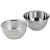 Shimomura Kihan Etsusho Deep and Easy-to-Use Bowl & Colander, 18cm [Made In Japan], Non-Clogging, Perforated Colander, Easy To Mix, Drain Vegetables,