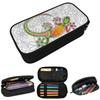 Gecko Ethnic Tribal Lizard African Pencil Case for Kids Gifts Pen Box Pencil Bag Stationery Supplies Pen Holder Bag