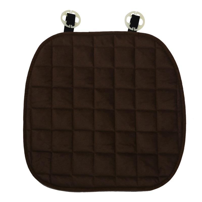 Auto Protector Mat Pad Keep Warm Universal Fit Truck Suv Van Car Seat Cover Front Rear Flocking Cloth Cushion Non Slide Winter