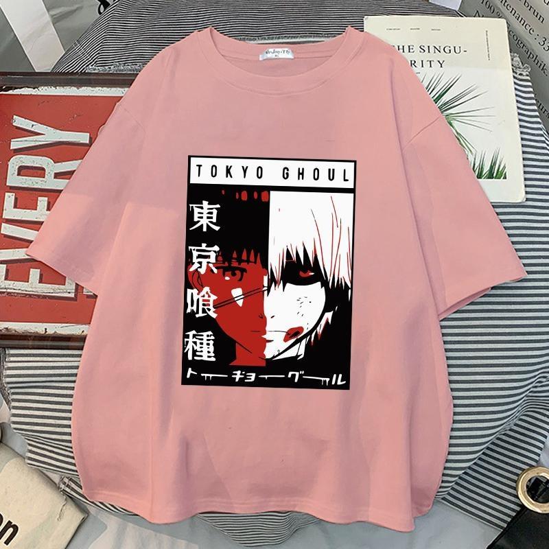 Heißer Anime Neues Cooles Muster Bedrucktes T-Shirt Damen Herren Outdoor Street Fashion Harajuku Kurzarmshirt Tops