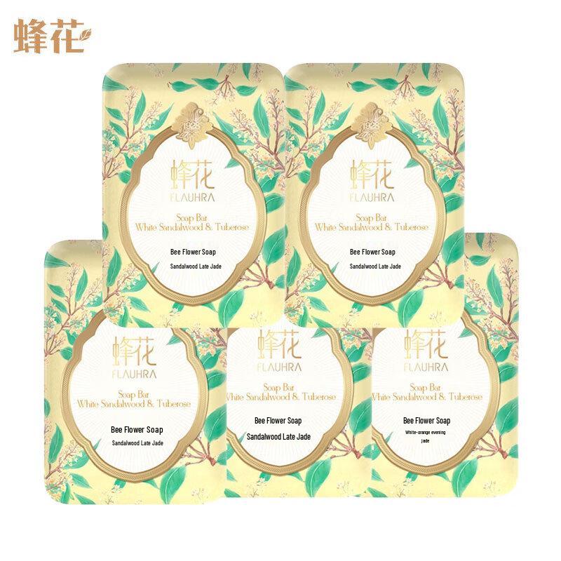 Bee & Flower Sandalwood Essential Oil Soap
