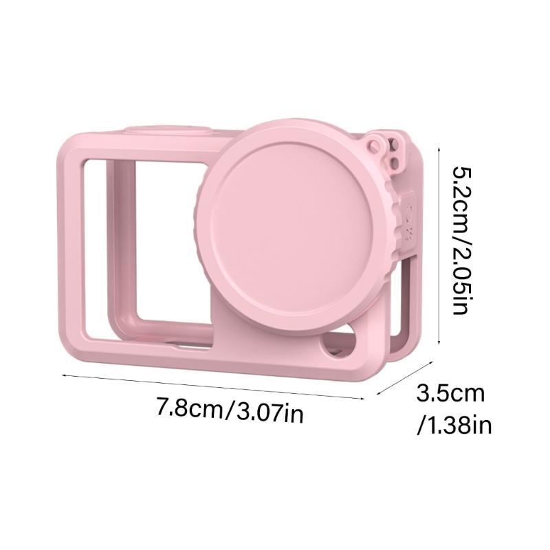 Perfect Silicone Cover For ACTION 6 Sports Cameras Easy Toolless Installation Button Accessibility Convenience