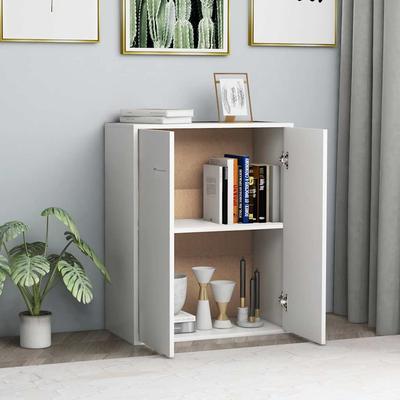Sideboard White 60 X 30 X 75 Cm Particleboard