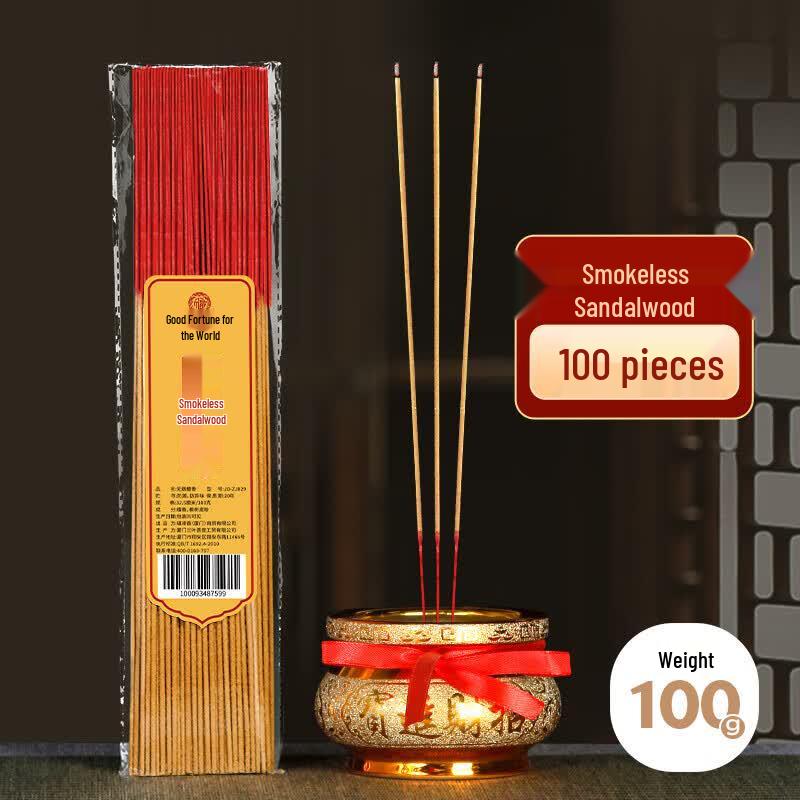 Fuzetianxia Smokeless Sandalwood Stick Incense for Offerings