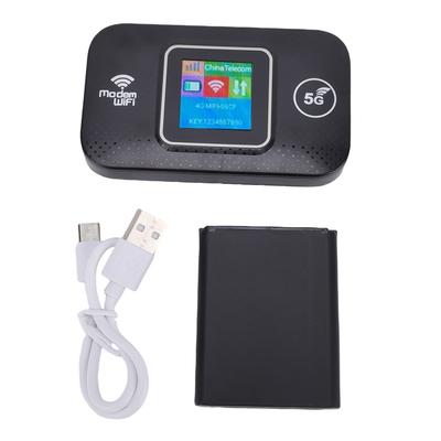 Router Hotspot Mobile 5G LTE Alta Velocità 300Mbps 4G LTE Portatile per Viaggio WiFi Connette Fino a 12 Dispositivi