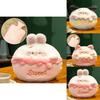 Cute Cartoon Plush Hand Warmer Bag For Girls Keep Your Hands Warm In Winter Double As Hot Water Bottle Cake Pig Design