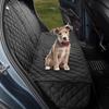 Dog Car Seat Protector: Anti-Dirt, Anti-Bite Travel Cushion for Rear Seat, Large Pets