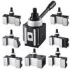 VEVOR Quick Change Tool Post Set, 8 Pcs, Includes Lathe Tool Holders, Piston Type Tool Post with Turning Tool Holder Accessories
