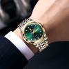 New waterproof business style men's watch luminous calendar men's sports high-end domineering stainless steel watch