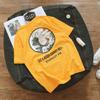 European And American Trendy Couple Outfit Fun Short Sleeved Cotton T-shirt For Men Summer Loose Ins Half Sleeved Top For Women