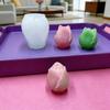 Tulip Candle Holder Silicone Mold for DIY Aroma Diffuser and Plaster Ornament Souvenirs.