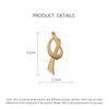 Mode Vintage Goldene Knoten Broschen Für Frauen Mädchen Chinesischer Knoten Revers Pins Bankett Party Kleidung Schmuck Zubehör Geschenk