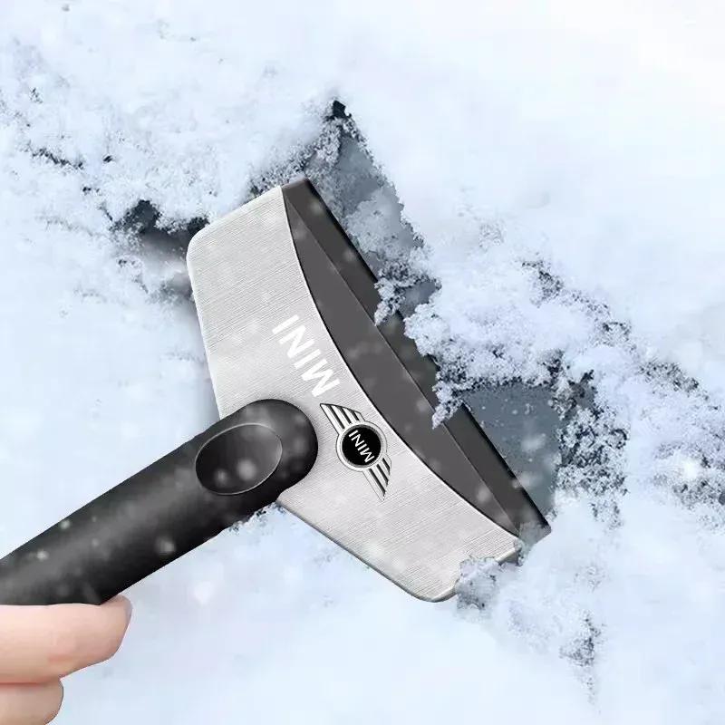 -Car Windshield Snow Removal Scraper Ice Snow Shovel Cleaning Tool For BMW MINI Cooper S WORKS One JCW Countryman R56 R55 F55 F5