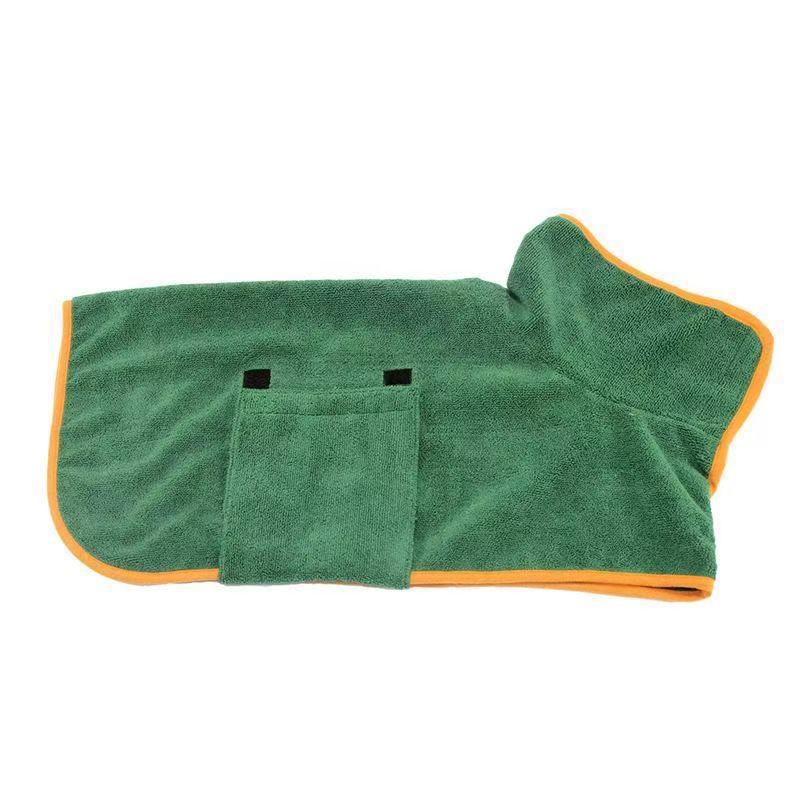 

Quick-Dry Pet Bath Towel for Small & Medium Dogs - Soft, Non-Shedding, Absorbent XS (for 8-15 lbs pets)